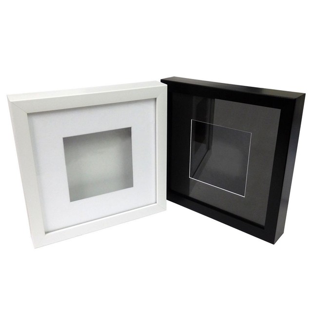 Wholesale Custom Australia Deep Square Shadow Box Frames Bulk 3D Ps White Black Photo Picture Frames 30X30,24X30,30x36,36x48