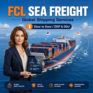 Transitaire Professionnel DDP Porte-à-Porte Expédition FBA FCL LCL Chine Europe Entrepôt Amazon Assurance Fret 100% 30 Jours Gratuits - Product Image 1