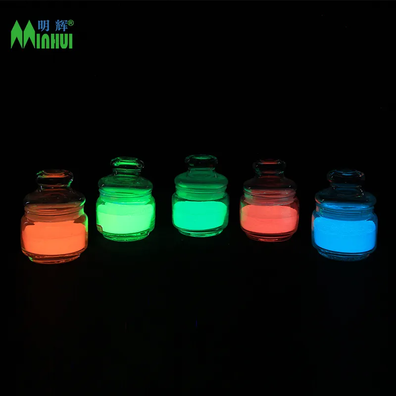 MT High brightness No toxic No harm No radioactive Colored Glow In The Dark Powder Pigment For Glow Ink