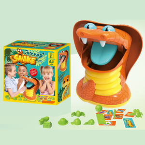 Développer un jouet de bureau serpent gourmand intellectuel enfants jeux éducatifs classiques dessin animé cobra jeu carte jeux de société pour les fêtes - Product Image 4