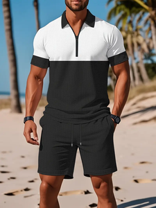 Set di <span class=keywords><strong>Polo</strong></span> multifunzione personalizzato estate Best seller da uomo con stampa 3D - Product Image 4