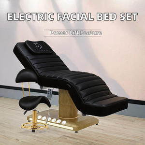 Cama de Spa Eléctrica de Lujo para Estética, Salón de Belleza, Extensiones de Pestañas, Tratamientos Faciales, para Salón de Belleza, Aplicación de Pestañas - Product Image 5