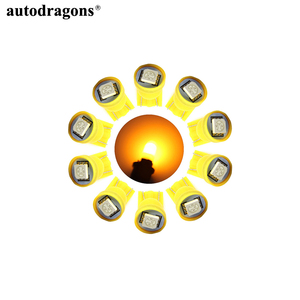 หลอดไฟ LED พินบอล AC 6.3V ป้องกันการกระพริบ ป้องกันการโกสต์ รุ่น 194 T10 # ไฟ LED พินบอล 555 ดวง 6V 44 LED ขั้ว BA9s หลอดไฟพินบอล # 47 - Product Image 2