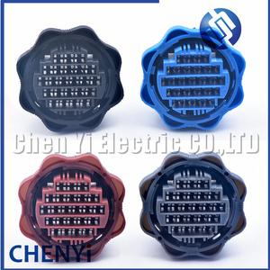 Connecteur de faisceau de câblage de porte de voiture 23 broches/voies avec broche pour Peugeot Citroën Picasso <span class=keywords><strong>Xsara</strong></span> Sienna Elysee 206 207 C2 - Product Image 2