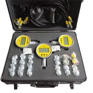 Good quality Universal Digital Pressure Gauge Measuring Instruments Testing Tool Digital Hydraulic Pressure 3 Gauge Test Kit