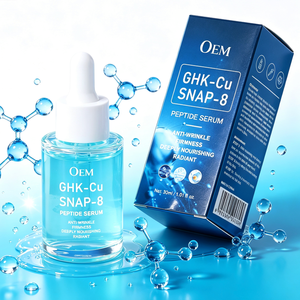 เซรั่มบลูคอปเปอร์เปปไทด์ OEM, GHK-Cu SNAP-8 เอสเซนส์ลดเลือนริ้วรอย, บำรุงผิวหน้าให้กระชับและเปล่งปลั่ง ดูอ่อนเยาว์ - Product Image 4