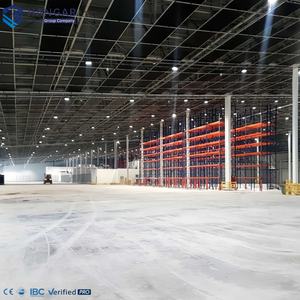 บริการก่อสร้างโกดังโครงสร้างเหล็กออกแบบมืออาชีพสำหรับโรงเก็บเครื่องบินส่วนตัว อาคารเก็บของแบบกำหนดเองได้ รองรับน้ำหนักหิมะตามมาตรฐาน - Product Image 6