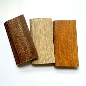 Accessoires muraux en PVC haute mousse au design moderne <span class=keywords><strong>Plinthe</strong></span> en bois imperméable pour les revêtements de sol et les murs des hôtels et des appartements - Product Image 1