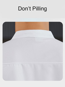 Abrigo de chef negro, chaqueta de chef, uniforme de mujer para café, cocina, ropa de cocina, hombres culinarios, abrigo de manga larga para restaurante, hotel, bar - Product Image 5
