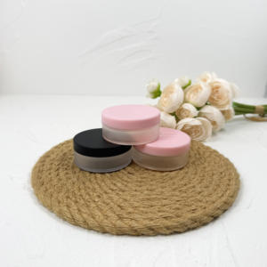 Contenants ronds transparents à paroi large et vide de qualité supérieure de 16oz 500ml avec couvercle noir pour gommage corporel cosmétique - Product Image 3