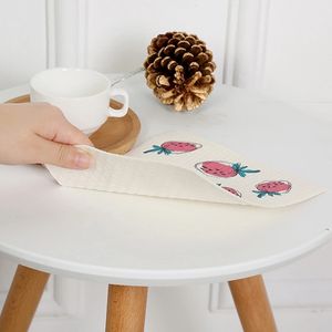 Rouleaux <span class=keywords><strong>de</strong></span> tissu éponge en cellulose, 8 pièces, vente en gros, torchon suédois personnalisé - Product Image 3