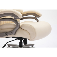 Grande et haute chaise de bureau pour personnes lourdes dossier haut extra large chaise de bureau en polyuréthane confortable pour le bureau à domicile