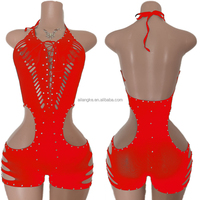 Vente en gros directe usine Nouveau style Combinaison une pièce disponible Tenue de danse exotique Bodys exotiques Tenue de strip-teaseuse