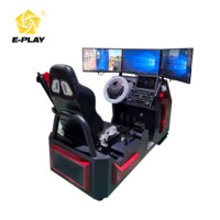 Simulateur de conduite automobile pour débutants Eplay, machine de jeu pour enfants, idéal pour les centres commerciaux et les parcs d'aventure