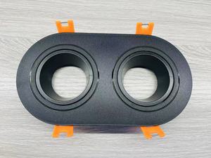 2026 Hot-selling GU10 MR16 Recessed Mounted <b>Frame</b> Housing LED Spotlights Accessory Anti-glare Recessed <b>Frame</b> - Product Image 5