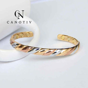 99.9% Pure <strong>Copper</strong> Magnetic <strong>Bracelet</strong> <strong>Health</strong> Bio Energy Jewelry Healing Charms Men Magnetic Therapy <strong>Bracelet</strong> Women - Product Image 6