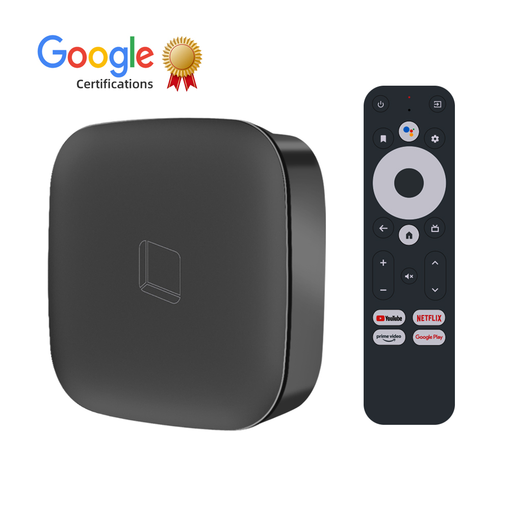 Hako Google Сертифицированный Android 11 tv box 2 Гб 16 Гб 4K Amlogic S905Y4 медиаплеер tvbox Замена hakmini