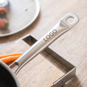 <span class=keywords><strong>Wok</strong></span> Premium con Grabado Láser, Utensilios de Cocina Profesionales, Sartén de Acero Inoxidable de 3 Capas, Utensilios de Cocina OEM/ODM - Product Image 6