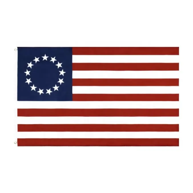 Bandera de Estados Unidos, 3x5 pies, Betsy Ross 13 Star