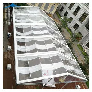 Marquee Wedding Party Tent for Outdoor 20x60m Large Clear PVC Screen Printing Aluminum Alloy Indoor Tent Stage Truss Aluminum
