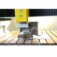 Machine de découpe de pierre CNC professionnelle à 5 axes scie à pont Laser pour broche de granit marbre italie et contrôle PLC