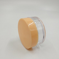 Petits pots en plastique NH H PS avec couvercles, pots transparents en plastique PET pour crème pour le visage, couvercles en plastique, contenants cosmétiques pour maquillage