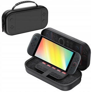 Estuche de transporte para Switch 2 (2025) Estuche de viaje de carcasa dura protectora delgada portátil Bolsa de almacenamiento de accesorios de gran capacidad Laudtec - Product Image 1