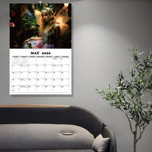 Vente en gros de calendrier mural de conte de fées magique de taille A3 calendrier mural Plan pour les vacances de plusieurs pays calendrier promotionnel - Product Image 5