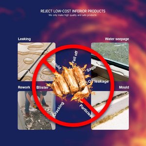 Scellant en silicone ignifuge LONCOOL, adhésif résistant au feu pour joints muraux, tuyaux, câbles, étanchéité, protection incendie - Product Image 5