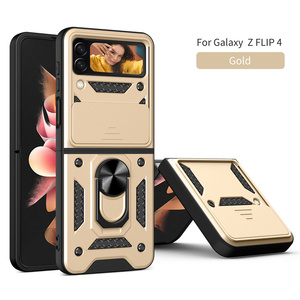 Accesorios para teléfono móvil, funda trasera con soporte para Samsung <span class=keywords><strong>Galaxy</strong></span> <span class=keywords><strong>Z</strong></span>, abatible 4, plegable, 4, <span class=keywords><strong>3</strong></span> ventanas, a prueba de golpes - Product Image 5
