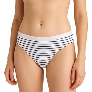 FOXA Paquete de 3 bragas de bikini de algodón sin costuras para mujer, cintura media - Product Image 1