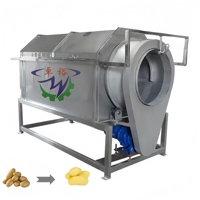 Hogedruk, goed verkopende reinigingsmachines voor aardappel schillen en wassen