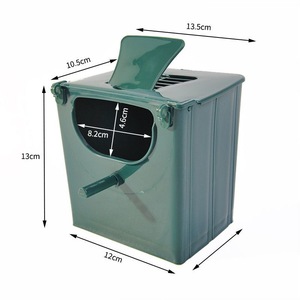 กล่องรังนกพลาสติกแบบเรียบง่ายทันสมัย เป็นมิตรกับสิ่งแวดล้อม สำหรับเลี้ยงในร่ม พร้อมปุ่มล็อคแน่นหนา - Product Image 5