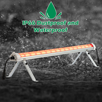 Lampu LED Grow Bar 120W 3-Sisi dengan Driver Terintegrasi 255 °   Sistem Penyambungan Tanaman (Daisy Chain) untuk Hortikultura Dalam Ruangan