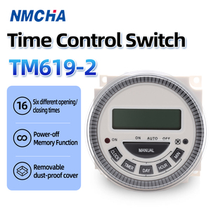 Vente directe d'usine de commutateurs temporisés, interrupteurs de contrôle de <span class=keywords><strong>temps</strong></span> programmables électroniques 220V/230V, 16A, haute qualité. - Product Image 1