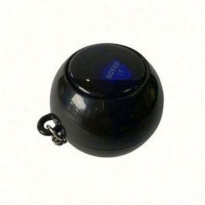 Promotional Toy Magic 8 Ball Keychain Custom Decision Maker Mystic Answer Ball Mini Prophecy Ball Key Chain - Product Image 4