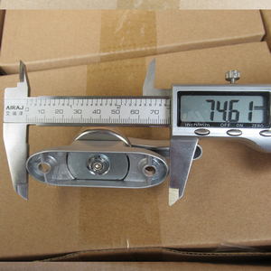 Aluminium Moon <strong>Lock</strong> Sliding <strong>Window</strong> <strong>Handle</strong> Crescent Latch <strong>Lock</strong> for Kitchen &amp; Living Room Screw Installation Soundproof - Product Image 6