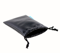 Sac à cordon pour casque d'écoute en Pu, petite pochette à cordon de serrage, Logo personnalisé, collection 2020
