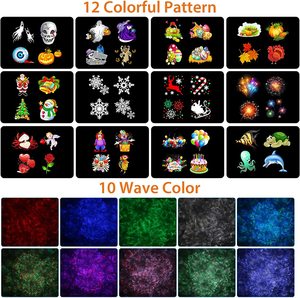 Projecteurs de flocon de neige de Noël laser 2 en 1 à LED avec télécommande <span class=keywords><strong>Projecteur</strong></span> de Noël Lumières d'extérieur - Product Image 2