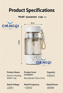 EU <strong>Plug</strong> Portable Travel <strong>Kettle</strong> With Temperature Control Portable Water Boiler Electric Travel <strong>Kettle</strong> Electric Water Bottle - Product Image 2