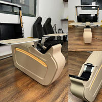 Accoudoir de console centrale arrière d'usine avec deux tables pliantes pour Mercedes V-Class W447 V250 V300 Vito Sprinter