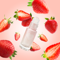 Parfum en gros personnalisé avec LOGO, parfum fruité à la fraise, arôme personnalisé, logo personnalisé, 5 ml, roll-on, unisexe, EDP, huile de parfum portable