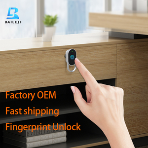 Khóa ngăn kéo thông minh không cần chìa khóa bằng vân tay sinh trắc học với chức năng sạc USB và chức năng đặt lại nhà máy - Product Image 1