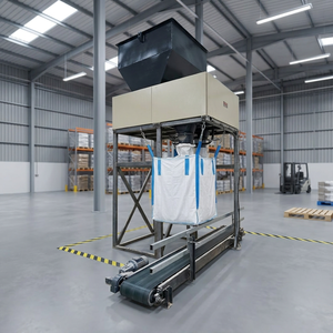 Machine de remplissage de sacs jumbo Sigma, système de pesage FIBC en métal 2000 kg, emballage de poudre et granulés en vrac, industrie chimique, OEM personnalisé - Product Image 3