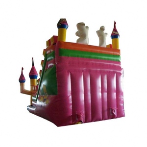 Thương mại 18 OZ PVC Ngoài Trời Dành cho người lớn khổng lồ <span class=keywords><strong>Inflatable</strong></span> trượt nước với có thể tháo rời hồ bơi và quạt gió cho sân sau trẻ em bên - Product Image 3