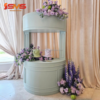 Borne de bienvenue personnalisée en acrylique pour mariage, décoration de station, panneau de bienvenue pour cabine téléphonique, toile de fond de table de bar pour événements de mariage