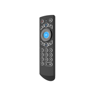 G21 Voice Air Mouse Souris universelle rétroéclairée Fly Air avec gyroscope IR Learning Clavier sans fil 2.4G 25 touches à distance G21 Pro Q7