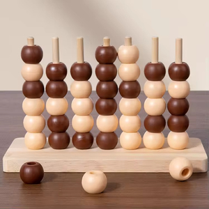 Mini 3D bằng gỗ kết nối <span class=keywords><strong>4</strong></span> bảng trò chơi giáo dục đồ chơi cho 2-<span class=keywords><strong>4</strong></span> và 5-7 tuổi bốn-<span class=keywords><strong>in</strong></span>-<span class=keywords><strong>a</strong></span>-hàng trả tiền - Product Image 3