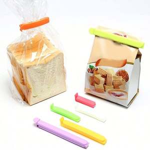 Clips d'étanchéité de sacs en plastique pour le stockage des aliments et des collations Clips d'étanchéité de sacs Cuisine et maison Clip personnalisé logo peut être imprimé - Product Image 3