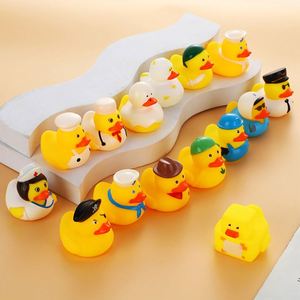 Juguete Promocional Personalizado de Goma PVC, Patito de Agua para Niños, Juguetes de Baño Impresos al por Mayor, Aptos para Niños Pequeños - Product Image 2